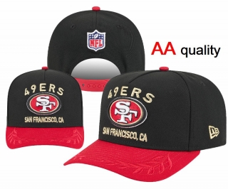 San Francisco 49ers NFL Curved Snapback Hats 122263