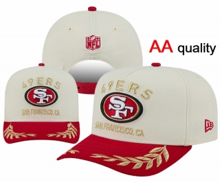 San Francisco 49ers NFL Curved Snapback Hats 122262