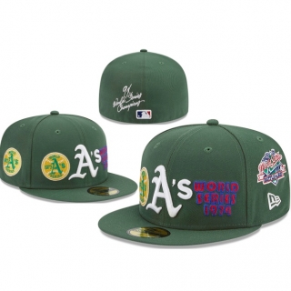 Oakland Athletics MLB 59FIFTY Fitted Hats 122286