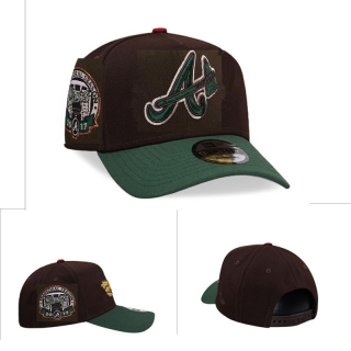 Atlanta Braves MLB 9FORTY Curved Adjustable Hats 122304