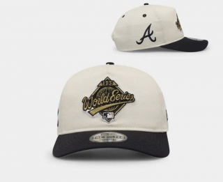 Atlanta Braves MLB 9FORTY Curved Adjustable Hats 122305