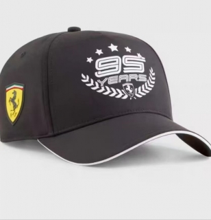 Ferrari Curved Adjustable Hats 122312