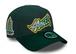 Los Angeles Angels MLB Curved Adjustable Hats 122318