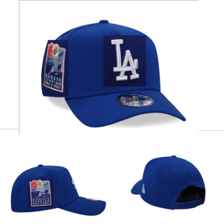 Los Angeles Dodgers MLB 9FORTY Curved Adjustable Hats 122321