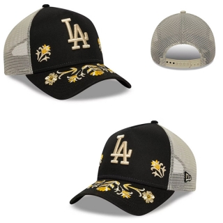 Los Angeles Dodgers MLB Curved Mesh Snapback Hats 122327