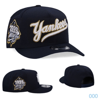 New York Yankees MLB 9FORTY Curved Adjustable Hats 122329