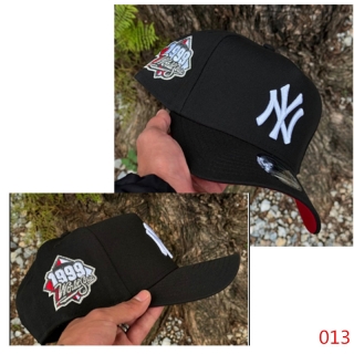 New York Yankees MLB 9FORTY Curved Adjustable Hats 122334