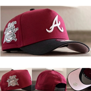 Atlanta Braves MLB 9FORTY Curved Adjustable Hats 122366