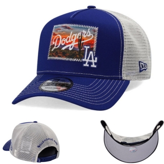 Los Angeles Dodgers MLB 9FORTY Curved Mesh Adjustable Hats 122388