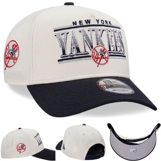 New York Yankees MLB 9FORTY Curved Adjustable Hats 122393