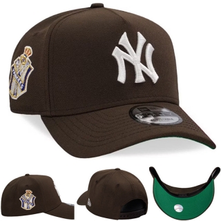 New York Yankees MLB 9FORTY Curved Adjustable Hats 122394