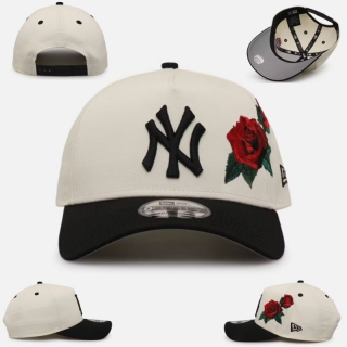 New York Yankees MLB 9FORTY Curved Adjustable Hats 122397