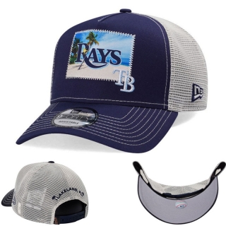Tampa Bay Rays MLB 9FORTY Curved Mesh Adjustable Hats 122406