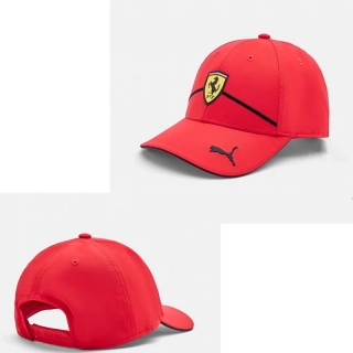 Ferrari Curved Adjustable Hats 122419