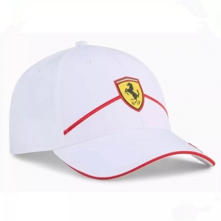 Ferrari Curved Adjustable Hats 122442
