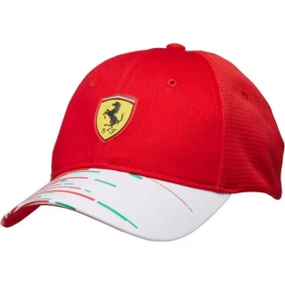 Ferrari Curved Adjustable Hats 122443