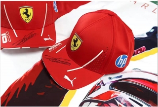 Ferrari Curved Adjustable Hats 122444