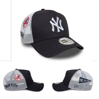 New York Yankees MLB 9FORTY Curved Mesh Adjustable Hats 122470