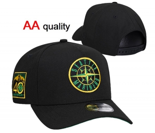 Seattle Mariners MLB 9FORTY Curved Adjustable Hats 122512