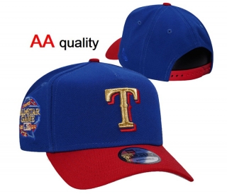 Texas Rangers MLB 9FORTY Curved Adjustable Hats 122513