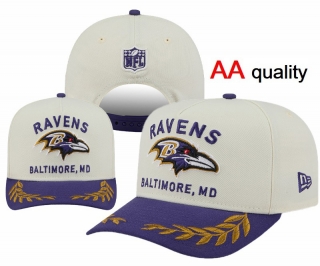 Baltimore Ravens NFL Curved Snapback Hats 122518