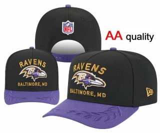 Baltimore Ravens NFL Curved Snapback Hats 122519