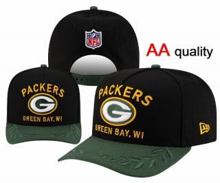 Green Bay Packers NFL Curved Snapback Hats 122524
