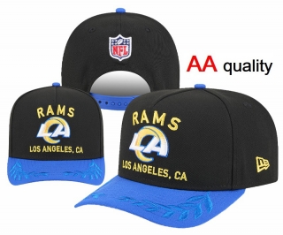 Los Angeles Rams NFL Curved Snapback Hats 122531