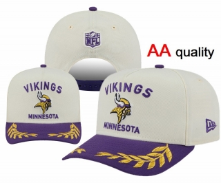 Minnesota Vikings NFL Curved Snapback Hats 122533