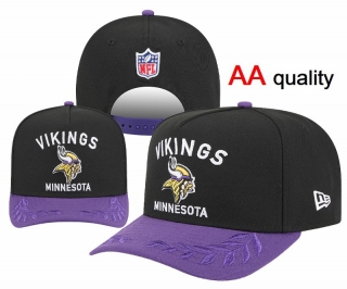 Minnesota Vikings NFL Curved Snapback Hats 122534