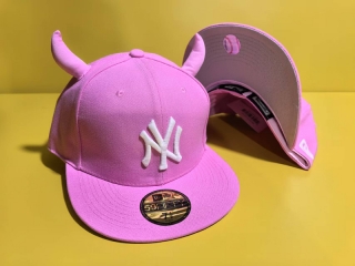 New York Yankees Ryder Studios Devil MLB 59FIFTY Fitted Hats 122562