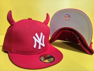 New York Yankees Ryder Studios Devil MLB 59FIFTY Fitted Hats 122563