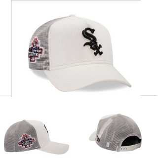 Chicago White Sox MLB 9FORTY Curved Mesh Adjustable Hats 122653