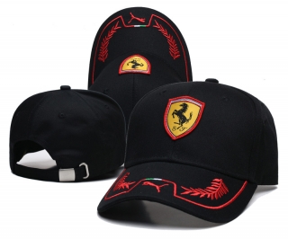 Ferrari & Puma Curved Adjustable Hats 122659