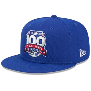 New York Giants 100th Season NFL Snapback Hats 122678