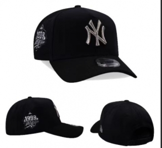 New York Yankees MLB 9FORTY Curved Adjustable Hats 122680