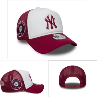 New York Yankees MLB 9FORTY Curved Mesh Adjustable Hats 122681