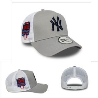 New York Yankees MLB 9FORTY Curved Mesh Adjustable Hats 122683