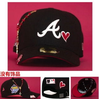 Atlanta Braves MLB 9FORTY Curved Adjustable Hats 122736