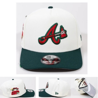 Atlanta Braves MLB 9FORTY Curved Adjustable Hats 122737