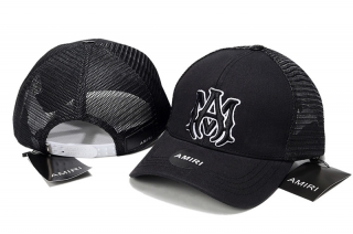 AMIRI High Quality Pure Cotton Curvced Mesh Adjustable Hats 122795