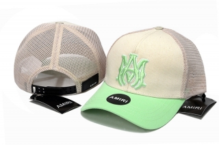 AMIRI High Quality Pure Cotton Curvced Mesh Adjustable Hats 122796