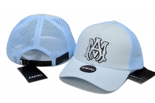 AMIRI High Quality Pure Cotton Curvced Mesh Adjustable Hats 122798