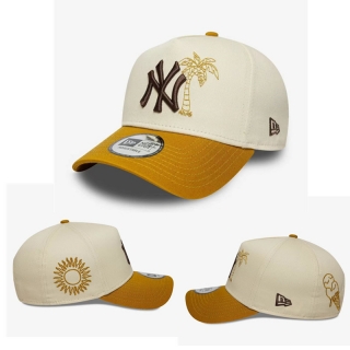 New York Yankees MLB 9FORTY Curved Adjustable Hats 122901