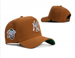 New York Yankees MLB Curved Snapback Hats 122915