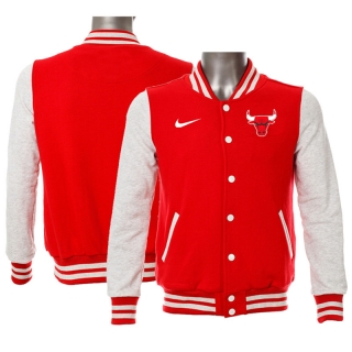 Chicago Bulls NBA Baseball Jacket 122922