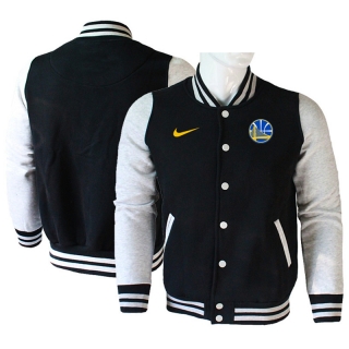 Golden State Warriors NBA Baseball Jacket 122929