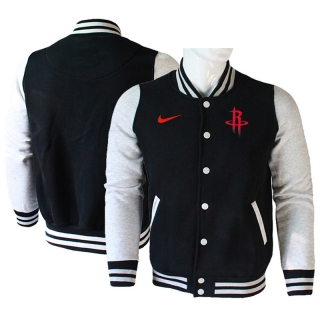 Houston Rockets NBA Baseball Jacket 122932