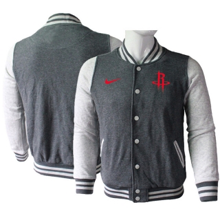 Houston Rockets NBA Baseball Jacket 122934