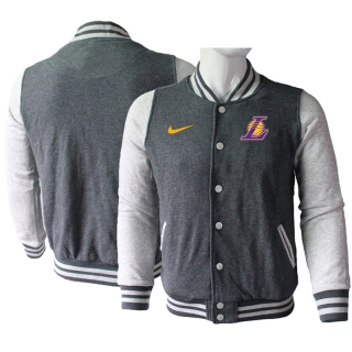Los Angeles Lakers NBA Baseball Jacket 122937